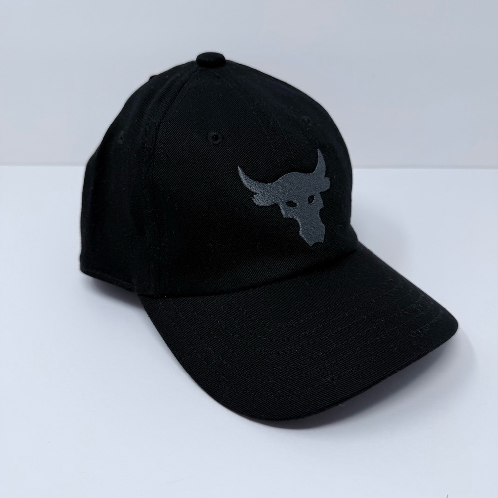 Under Armour Youth Hat Cap Project Rock Black OSF Unisex